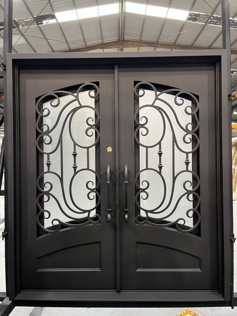 Iron Pivot Doors